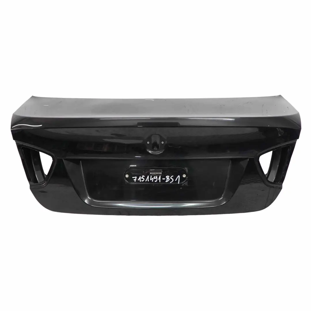 BMW E90 Rear Trunk Lid Tailgate Bootlid Boot Black Sapphire - 475 - SKU 7151491-BS1 - Part number 7151491