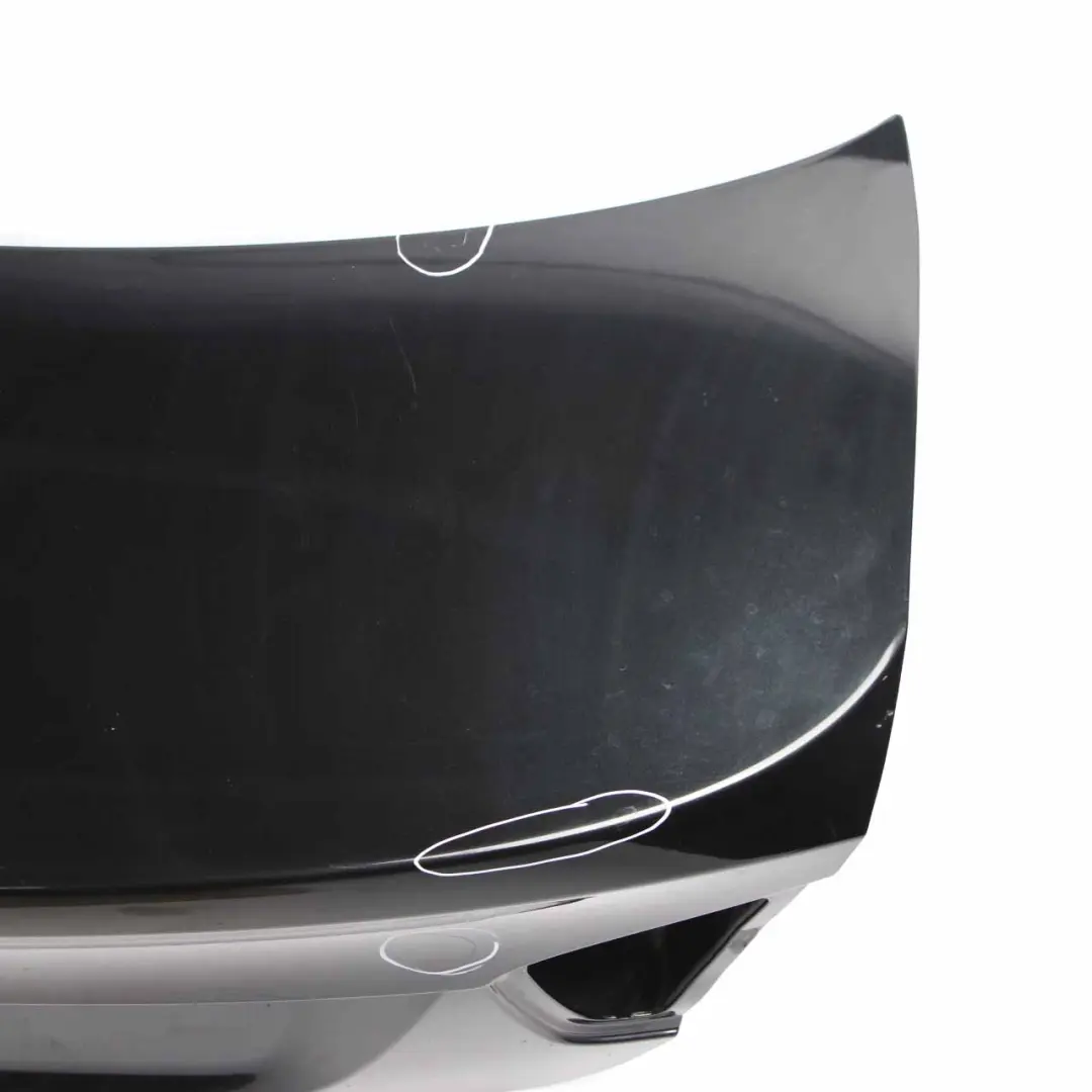 Trunk Lid Tailgate Bootlid Boot Black Sapphire - 475 to BMW E90 Rear with Part number 7151491 BMW E90 Rear Trunk Lid Tailgate Bootlid Boot Black Sapphire - 475 - SKU 7151491-BS15 - Part number 7151491