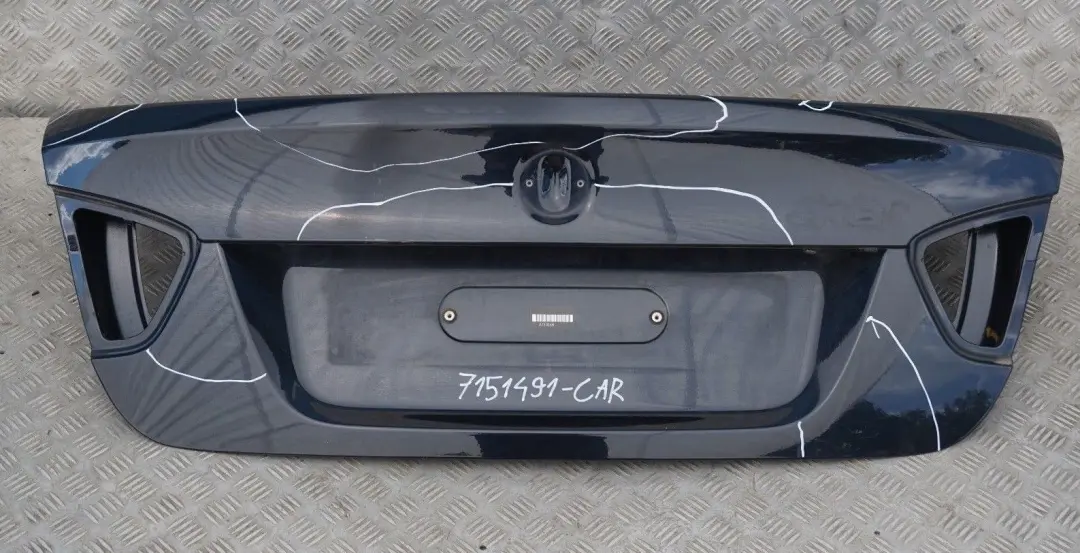 BMW E90 Klapa tylna tył bagażnika carbonschwarz - SKU 7151491-CAR - Numer Części 7151491