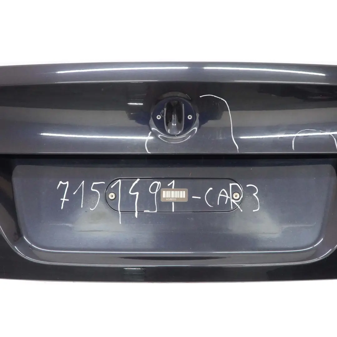 BMW E90 Klapa Tylna Bagażnika Carbonschwarz 416 - SKU 7151491-CAR3 - Numer Części 41627151491