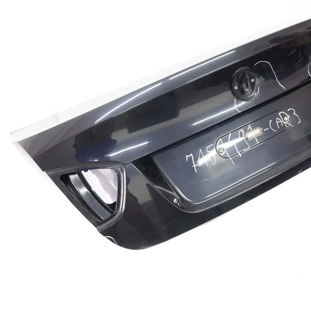 BMW 3 Series 3 E90 Saloon Trunk Lid Tailgate Boot Lid Carbonschwarz Carbon Black - SKU 7151491-CAR3 - Part number 41627151491