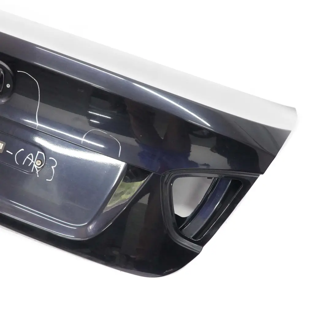 BMW 3 Series 3 E90 Saloon Trunk Lid Tailgate Boot Lid Carbonschwarz Carbon Black - SKU 7151491-CAR3 - Part number 41627151491