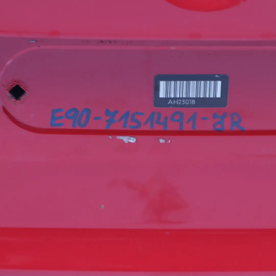 Trunk Lid Tailgate Boot Lid Japanrot Japan Red - 438 to BMW E90 with Part number 7151491 BMW E90 Trunk Lid Tailgate Boot Lid Japanrot Japan Red - 438 - SKU 7151491-JR - Part number 7151491