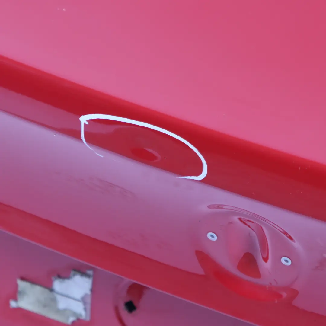 BMW E90 Trunk Lid Tailgate Boot Lid Japanrot Japan Red - 438 - SKU 7151491-JR - Part number 7151491