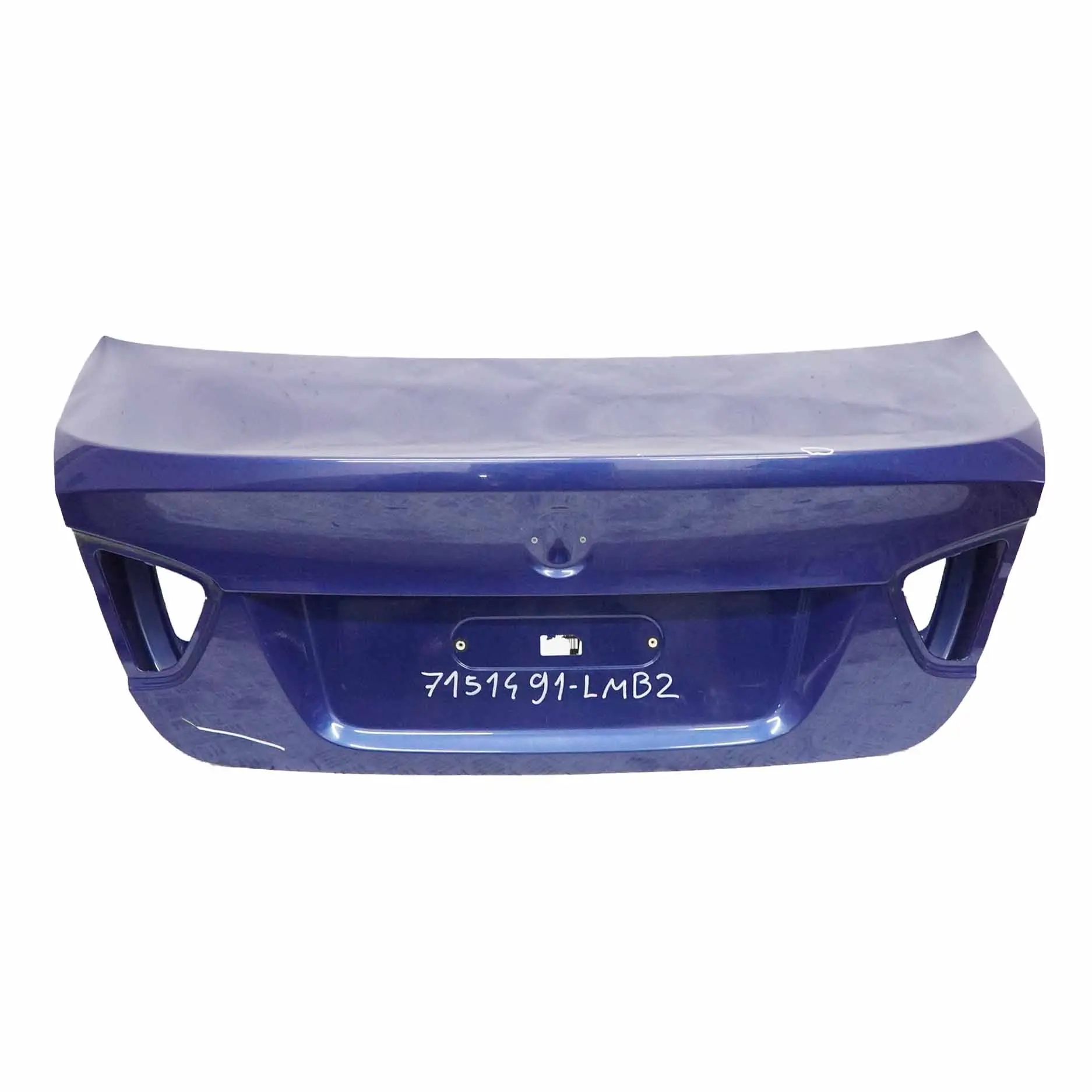 BMW E90 Saloon Trunk Lid Tailgate Rear Boot Lid Le Mans Blau Blue Metallic - 381