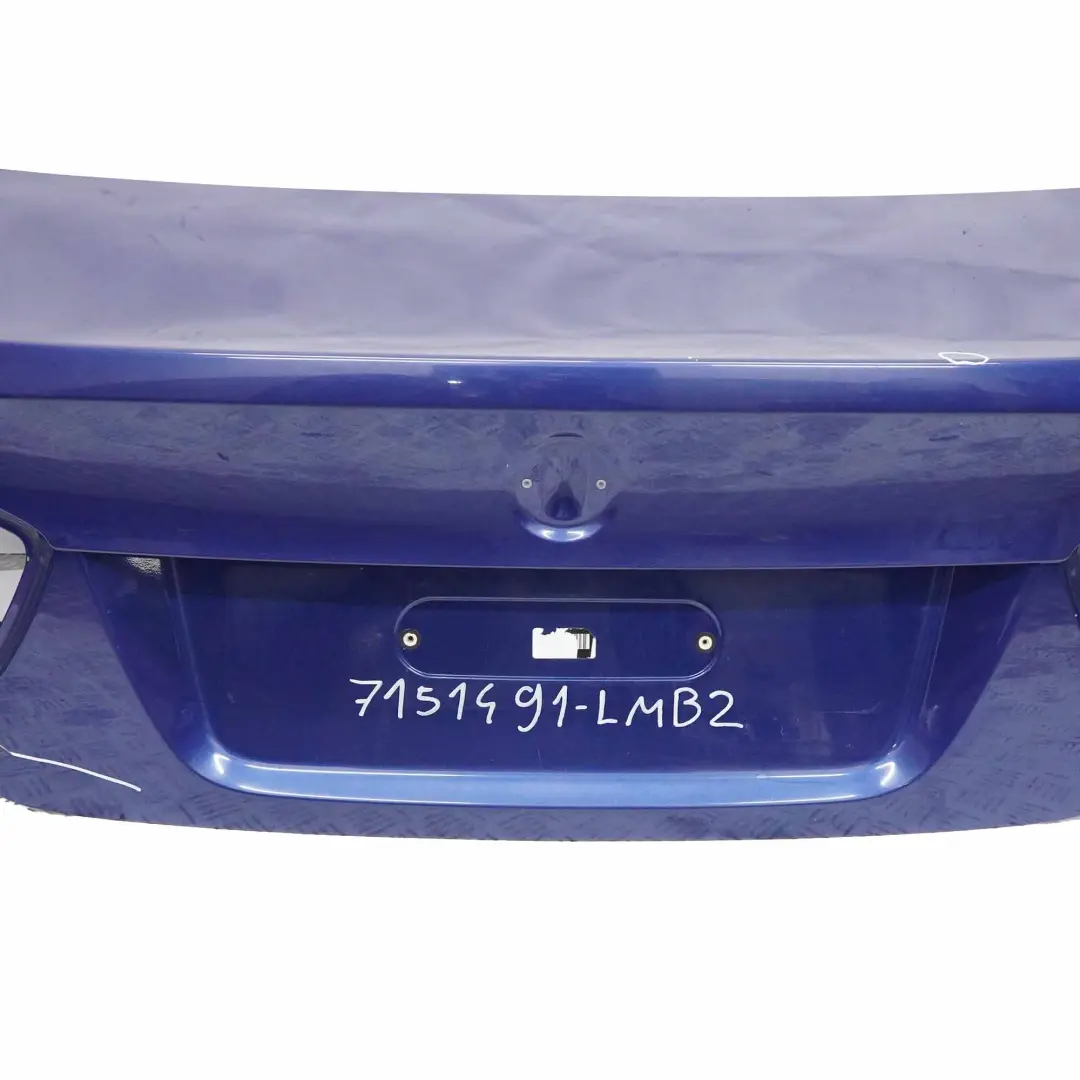 BMW E90 Klapa Bagażnika Tylna Le Mans Blau - 381 - SKU 7151491-LMB2 - Numer Części 7151491