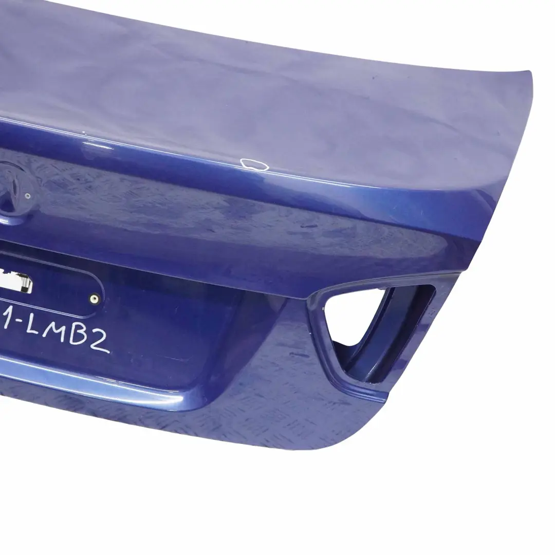 Trunk Lid Tailgate Rear Boot Lid Le Mans Blau Blue Metallic - 381 to BMW E90 Saloon with Part number 7151491 BMW E90 Saloon Trunk Lid Tailgate Rear Boot Lid Le Mans Blau Blue Metallic - 381 - SKU 7151491-LMB2 - Part number 7151491