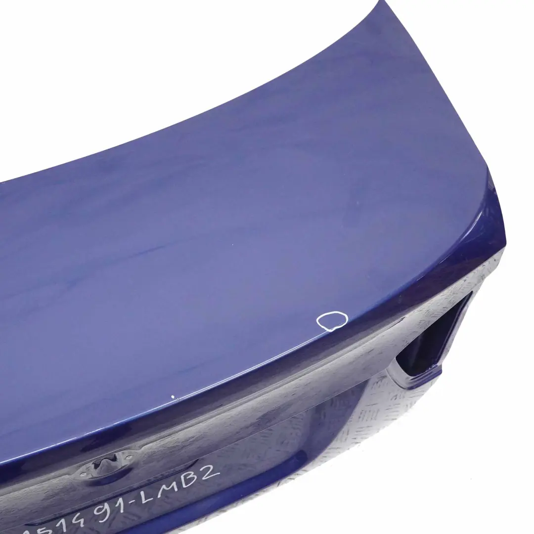 Trunk Lid Tailgate Rear Boot Lid Le Mans Blau Blue Metallic - 381 to BMW E90 Saloon with Part number 7151491 BMW E90 Saloon Trunk Lid Tailgate Rear Boot Lid Le Mans Blau Blue Metallic - 381 - SKU 7151491-LMB2 - Part number 7151491