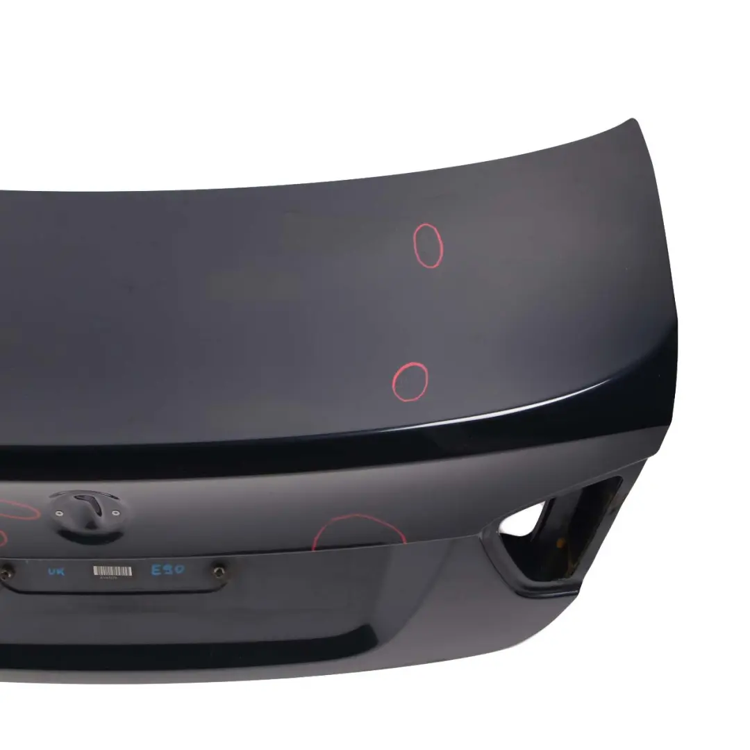 Boot Trunk Lid Tailgate Rear Bootlid Monacoblau Monaco Blue - A35 to BMW 3 E90 with Part number 7151491 BMW 3 E90 Boot Trunk Lid Tailgate Rear Bootlid Monacoblau Monaco Blue - A35 - SKU 7151491-MB - Part number 7151491