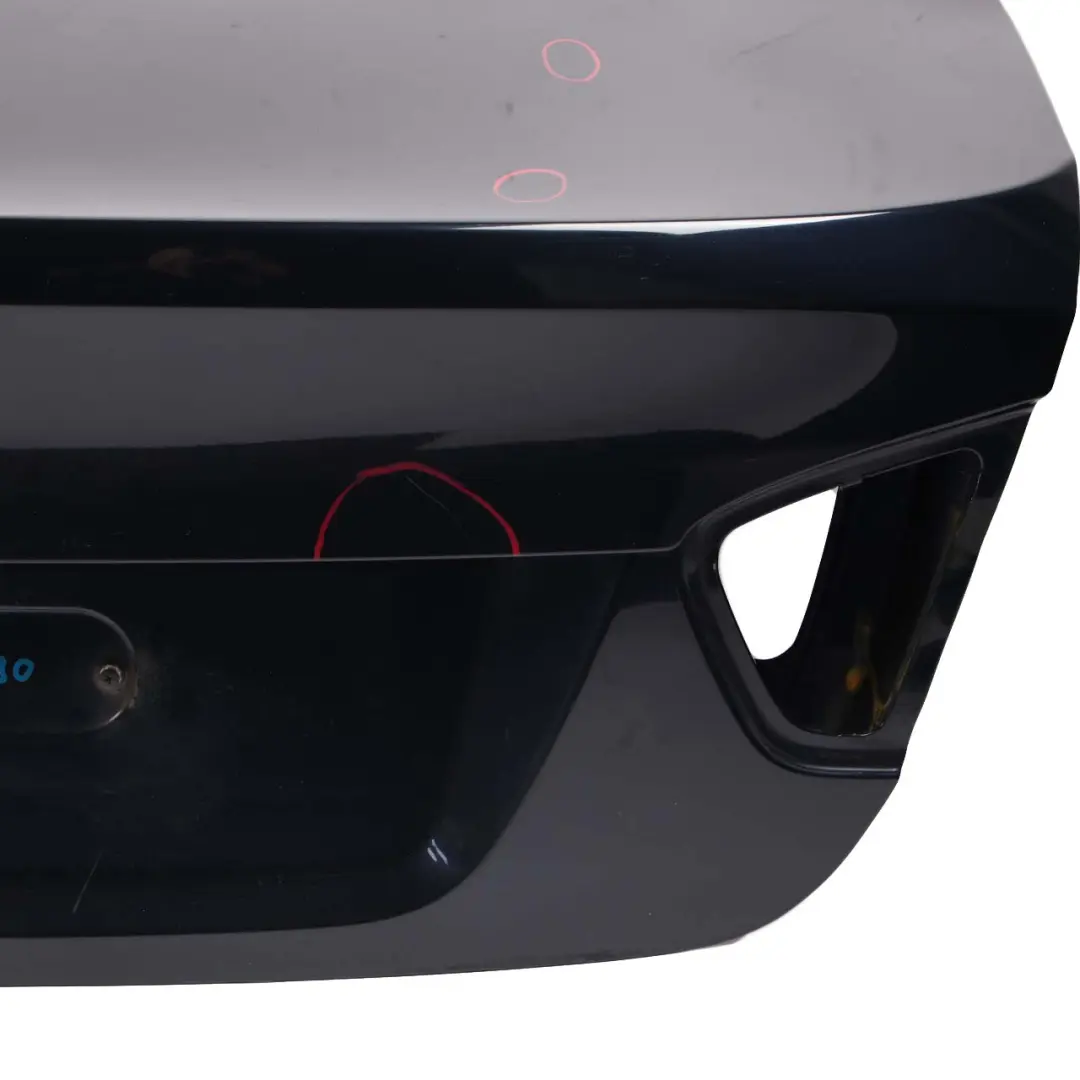 Boot Trunk Lid Tailgate Rear Bootlid Monacoblau Monaco Blue - A35 to BMW 3 E90 with Part number 7151491 BMW 3 E90 Boot Trunk Lid Tailgate Rear Bootlid Monacoblau Monaco Blue - A35 - SKU 7151491-MB - Part number 7151491