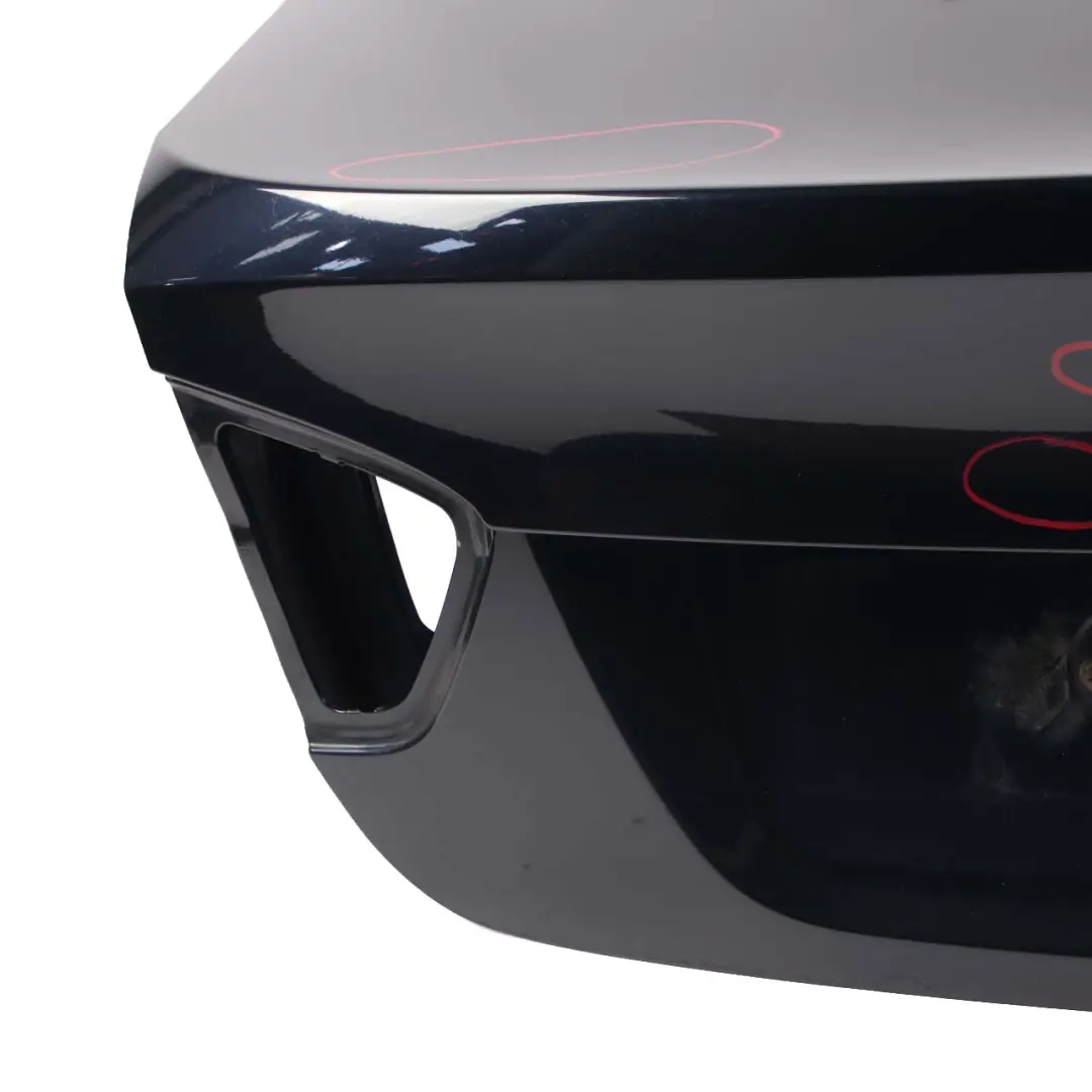 Boot Trunk Lid Tailgate Rear Bootlid Monacoblau Monaco Blue - A35 to BMW 3 E90 with Part number 7151491 BMW 3 E90 Boot Trunk Lid Tailgate Rear Bootlid Monacoblau Monaco Blue - A35 - SKU 7151491-MB - Part number 7151491