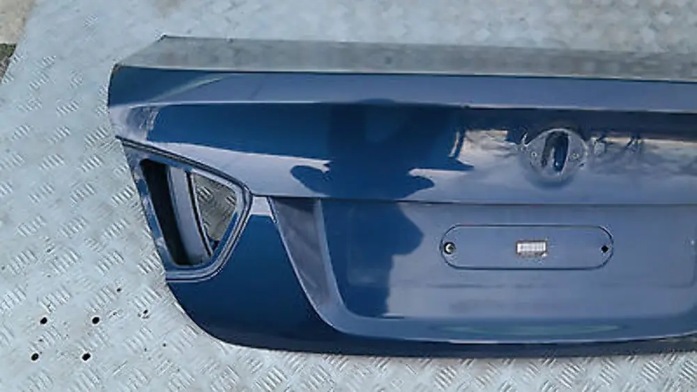 BMW 3 SERIES 1 E90 Saloon Rear Boot Trunk Lid Tailgate Bootlid MYSTIC BLAU BLUE - SKU 7151491-MYS1 - Part number 41627151491