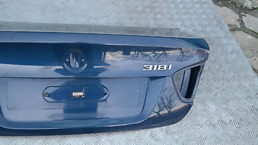 BMW 3 SERIES 1 E90 Saloon Rear Boot Trunk Lid Tailgate Bootlid MYSTIC BLAU BLUE - SKU 7151491-MYS1 - Part number 41627151491