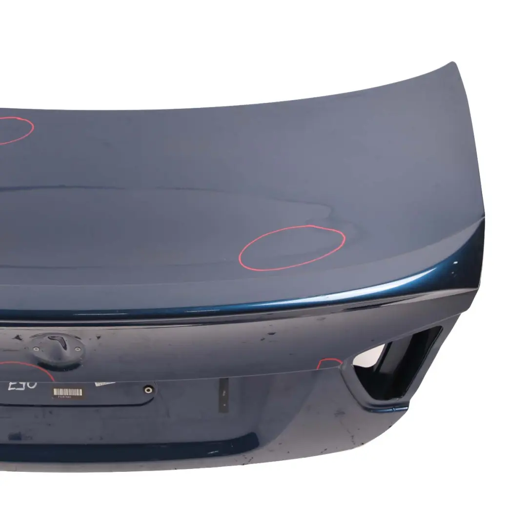 Boot Trunk Lid Tailgate Bootlid Mysticblau - A07 to BMW 3 Series E90 Saloon Rear with Part number 7151491 BMW 3 Series E90 Saloon Rear Boot Trunk Lid Tailgate Bootlid Mysticblau - A07 - SKU 7151491-MYS2 - Part number 7151491