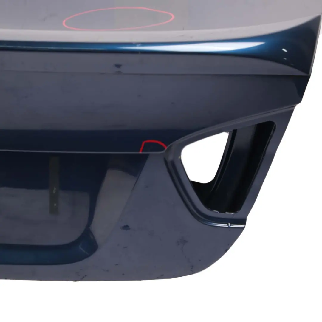 Boot Trunk Lid Tailgate Bootlid Mysticblau - A07 to BMW 3 Series E90 Saloon Rear with Part number 7151491 BMW 3 Series E90 Saloon Rear Boot Trunk Lid Tailgate Bootlid Mysticblau - A07 - SKU 7151491-MYS2 - Part number 7151491
