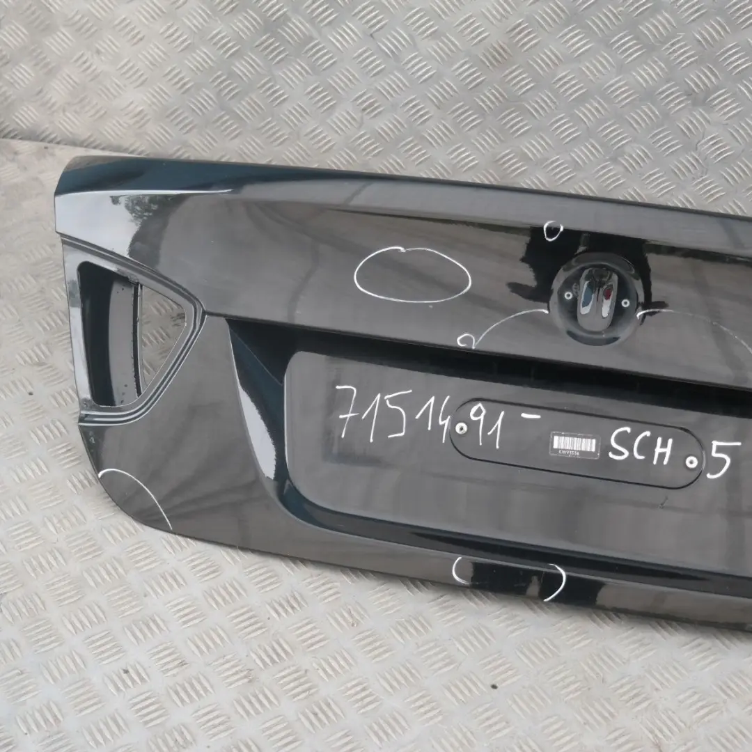 Trunk Lid Tailgate Boot Bootlid Schwarz 2 Black - 668 to BMW 3 SERIES 5 E90 Rear with Part number 7151491 BMW 3 SERIES 5 E90 Rear Trunk Lid Tailgate Boot Bootlid Schwarz 2 Black - 668 - SKU 7151491-SCH5 - Part number 7151491