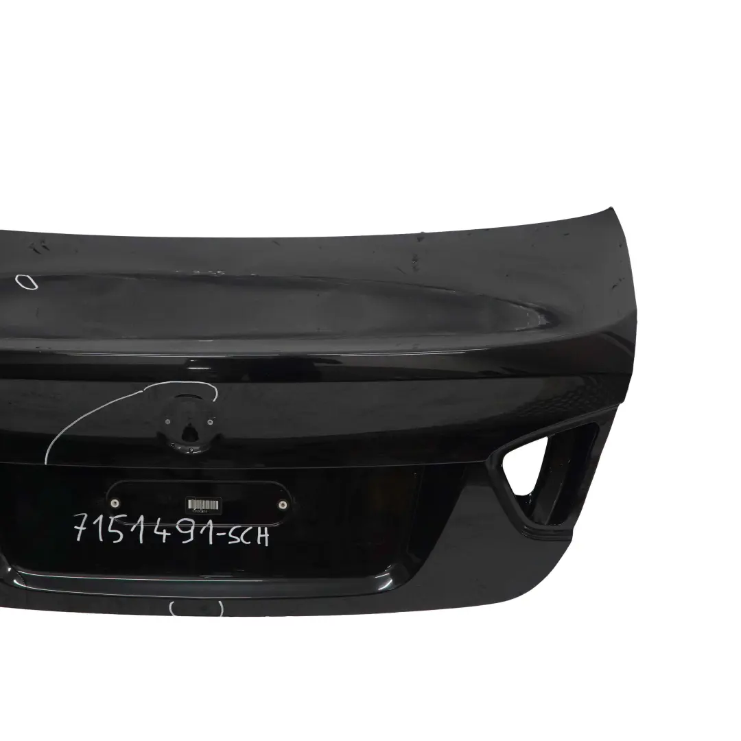 Boot Trunk Lid Tailgate Panel Cover Schwarz 2 Black - 668 to BMW E90 with Part number 7151491 BMW E90 Boot Trunk Lid Tailgate Panel Cover Schwarz 2 Black - 668 - SKU 7151491-SCH - Part number 7151491