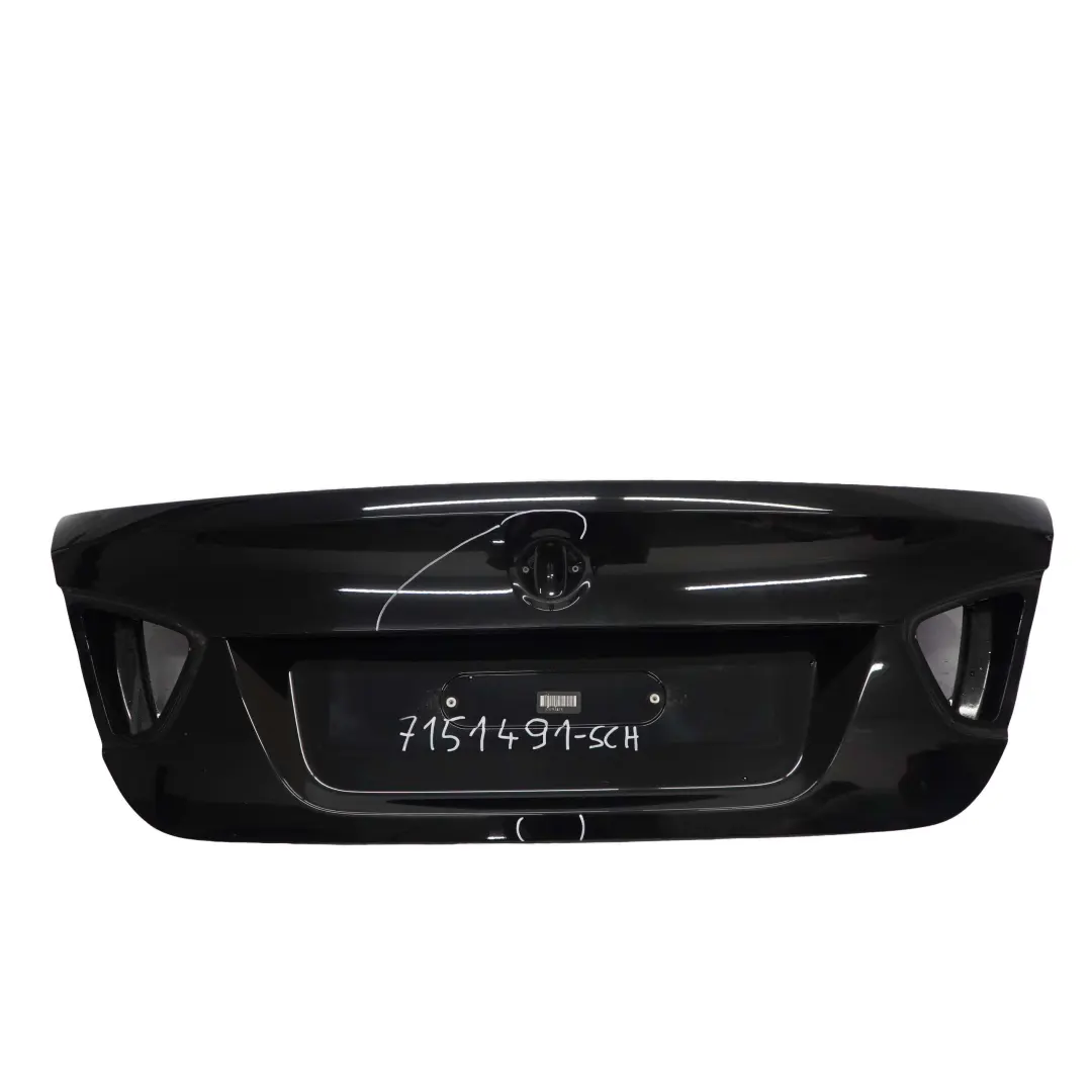 Boot Trunk Lid Tailgate Panel Cover Schwarz 2 Black - 668 to BMW E90 with Part number 7151491 BMW E90 Boot Trunk Lid Tailgate Panel Cover Schwarz 2 Black - 668 - SKU 7151491-SCH - Part number 7151491