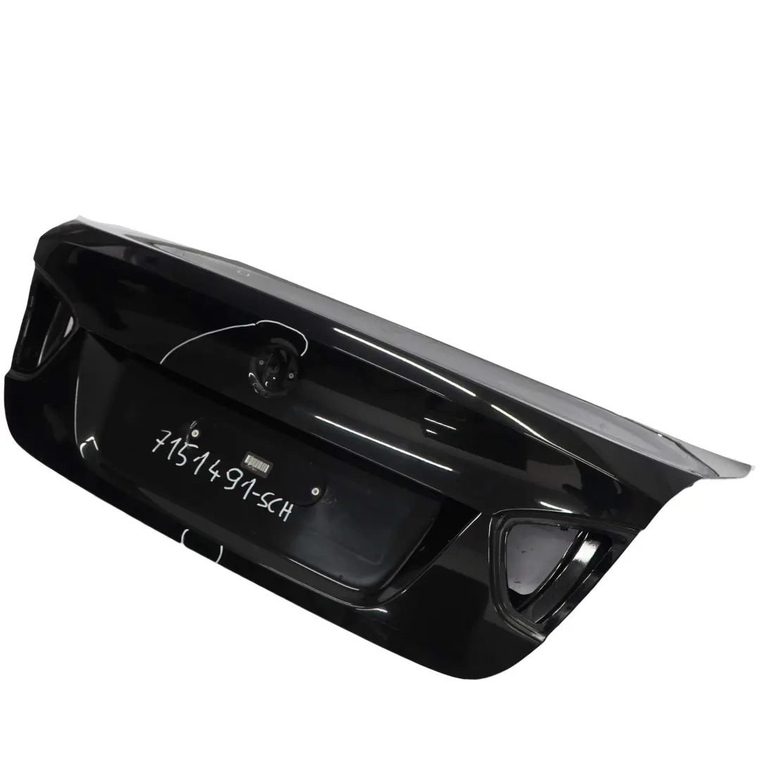 BMW E90 Boot Trunk Lid Tailgate Panel Cover Schwarz 2 Black - 668 - SKU 7151491-SCH - Part number 7151491
