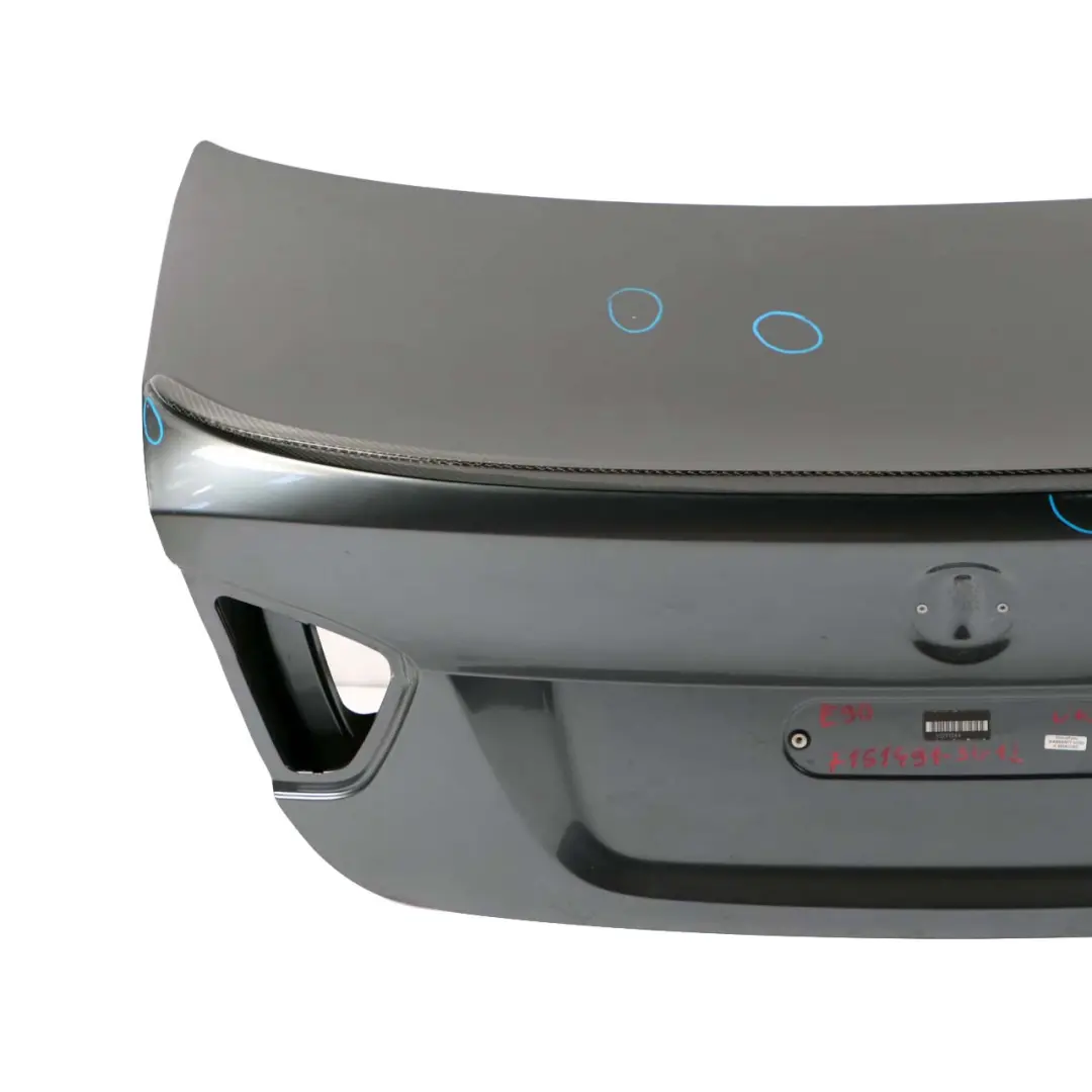 Boot Trunk Lid Tailgate Sparkling Graphite Metallic - A22 to BMW 3 E90 Rear with Part number 7151491 BMW 3 E90 Rear Boot Trunk Lid Tailgate Sparkling Graphite Metallic - A22 - SKU 7151491-SG3 - Part number 7151491