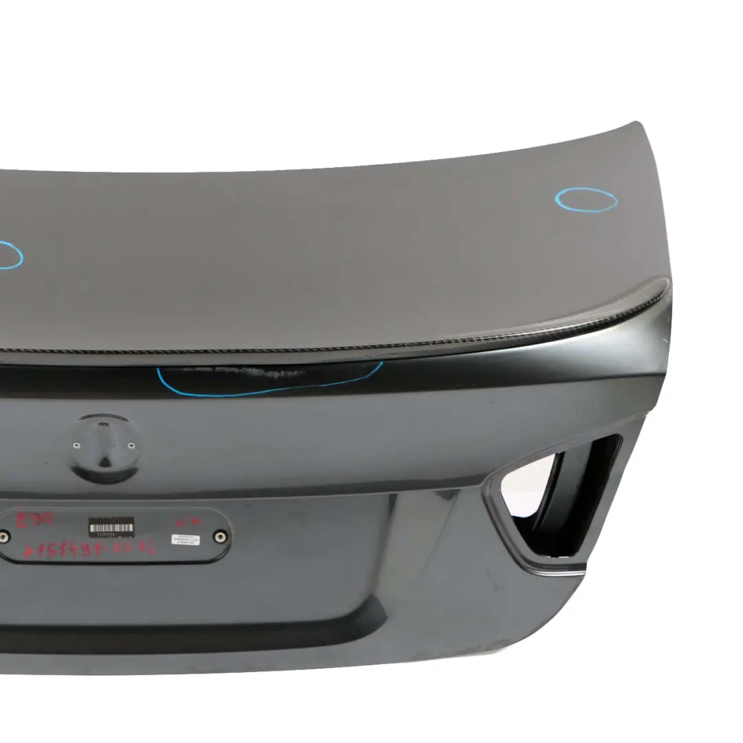 Boot Trunk Lid Tailgate Sparkling Graphite Metallic - A22 to BMW 3 E90 Rear with Part number 7151491 BMW 3 E90 Rear Boot Trunk Lid Tailgate Sparkling Graphite Metallic - A22 - SKU 7151491-SG3 - Part number 7151491