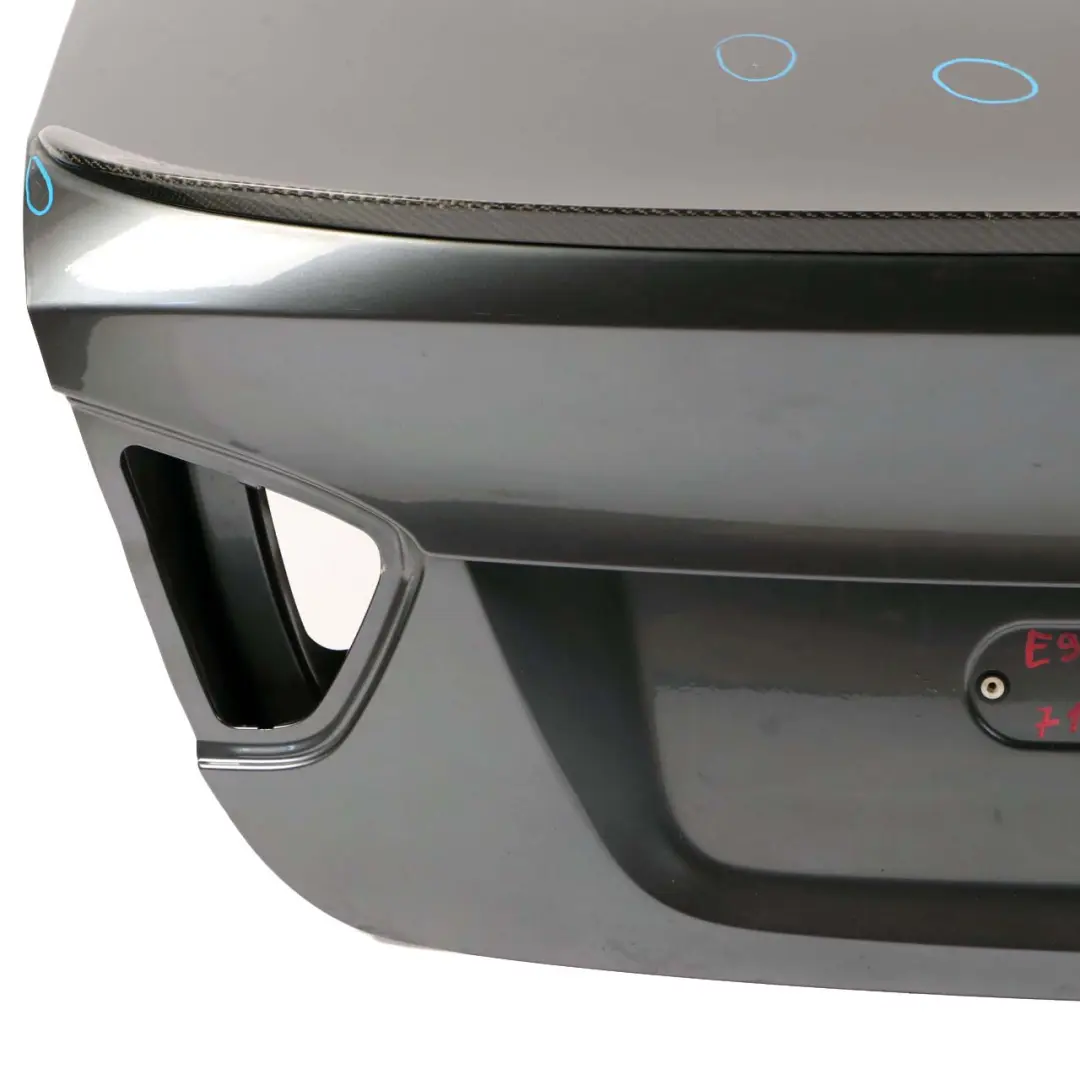 Boot Trunk Lid Tailgate Sparkling Graphite Metallic - A22 to BMW 3 E90 Rear with Part number 7151491 BMW 3 E90 Rear Boot Trunk Lid Tailgate Sparkling Graphite Metallic - A22 - SKU 7151491-SG3 - Part number 7151491