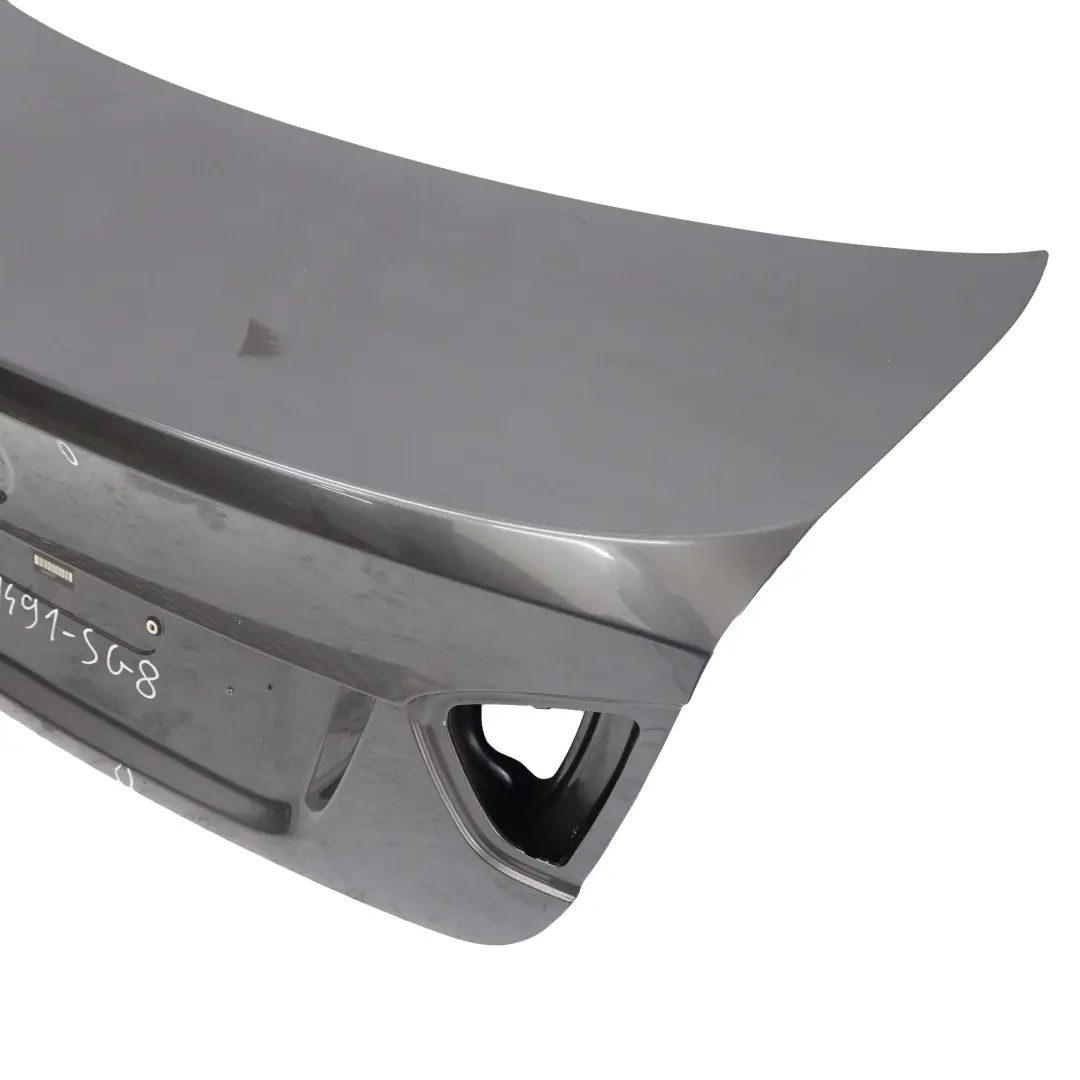 Boot Trunk Lid Tailgate Rear Bootlid Sparkling Graphite Metallic - A22 to BMW E90 with Part number 7151491 BMW E90 Boot Trunk Lid Tailgate Rear Bootlid Sparkling Graphite Metallic - A22 - SKU 7151491-SG8 - Part number 7151491