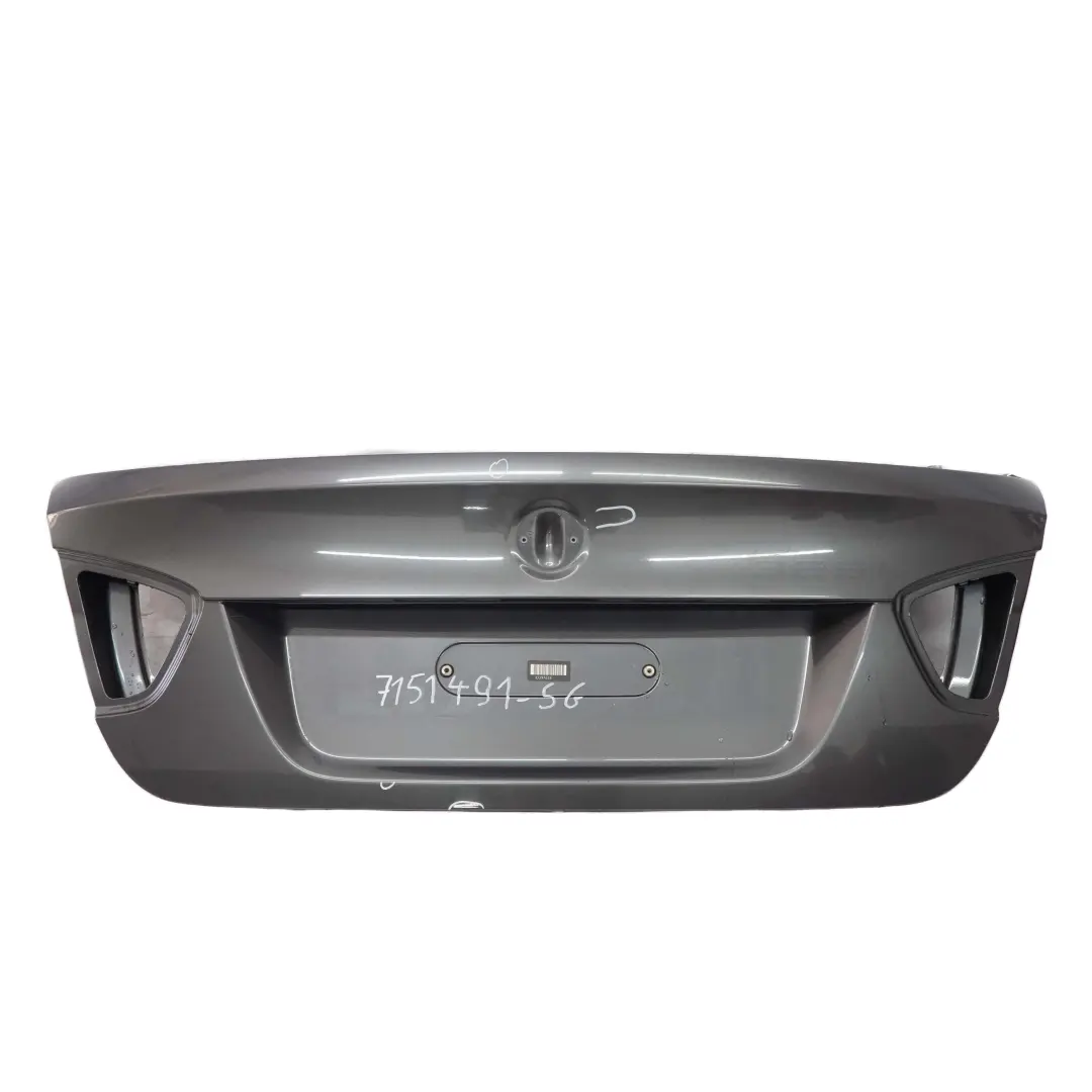BMW E90 Trunk Lid Tailgate Rear Bootlid Sparkling Graphite Metallic - A22 - SKU 7151491-SG - Part number 7151491