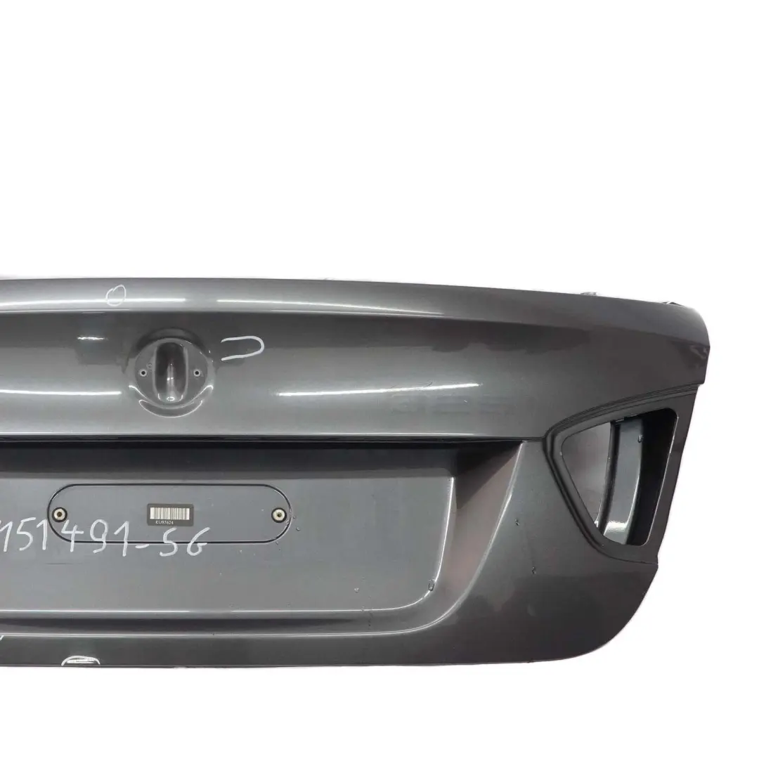BMW E90 Trunk Lid Tailgate Rear Bootlid Sparkling Graphite Metallic - A22 - SKU 7151491-SG - Part number 7151491
