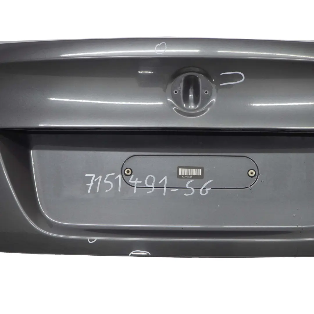 BMW E90 Trunk Lid Tailgate Rear Bootlid Sparkling Graphite Metallic - A22 - SKU 7151491-SG - Part number 7151491