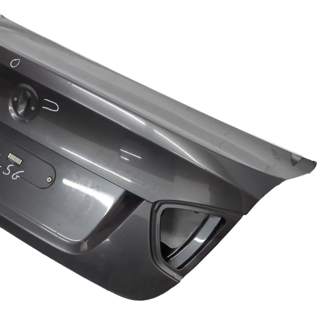 BMW E90 Trunk Lid Tailgate Rear Bootlid Sparkling Graphite Metallic - A22 - SKU 7151491-SG - Part number 7151491