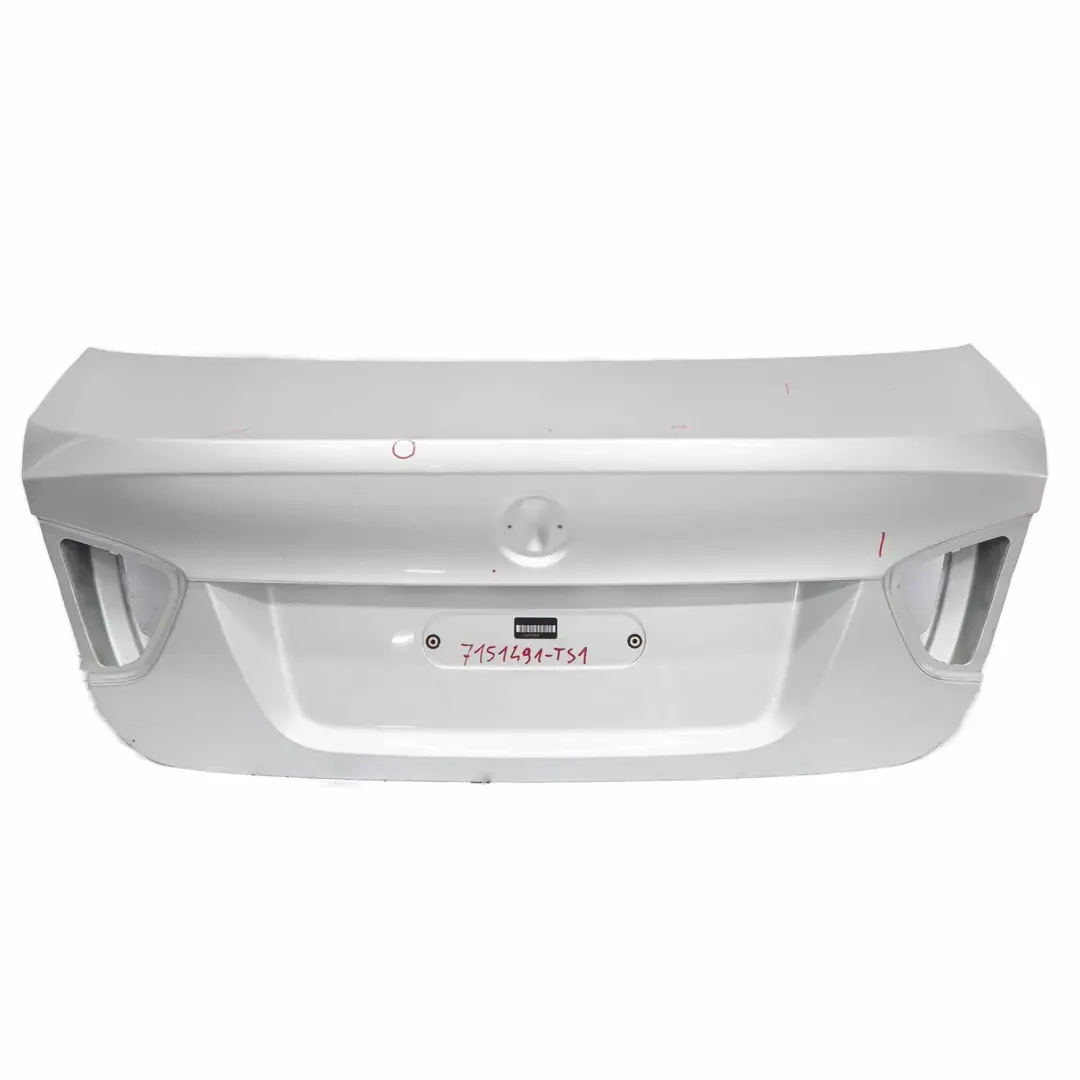 Trunk Lid Tailgate Boot Lid Titansilber Titan Silver Metallic - 354 to BMW E90 with Part number 7151491 BMW E90 Trunk Lid Tailgate Boot Lid Titansilber Titan Silver Metallic - 354 - SKU 7151491-TS1 - Part number 7151491