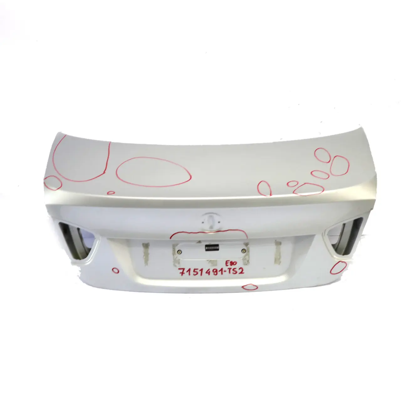 BMW 3 E90 2 Trunk Lid Tailgate Boot Lid Titansilber Silver Metallic - 354