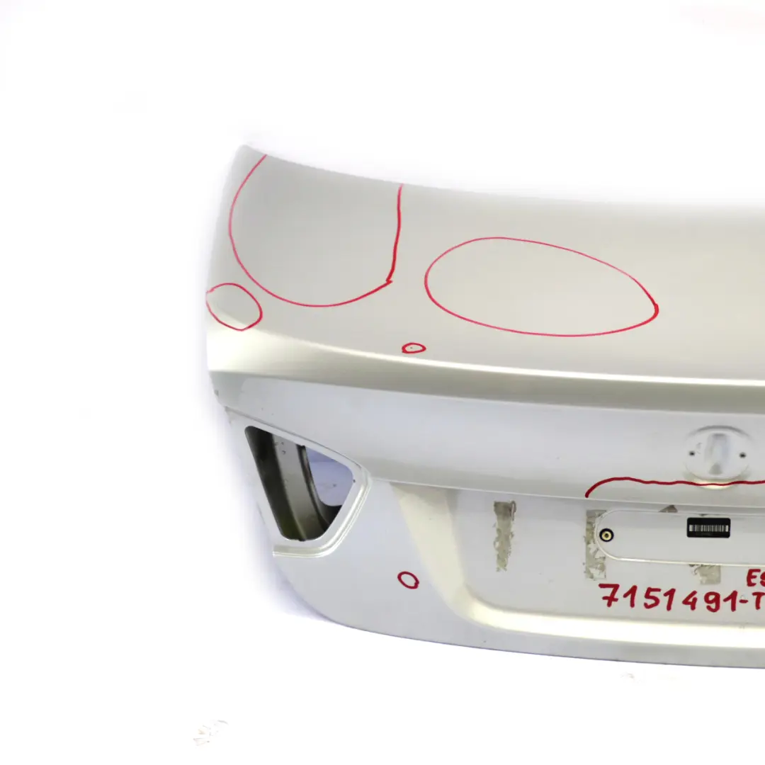 Heckklappe Klappe Hinten Titansilber Silber Metallic - 354 für BMW 3 E90 mit Teilenummer 7151491 BMW 3 E90 Heckklappe Klappe Hinten Titansilber Silber Metallic - 354 - SKU 7151491-TS2 - Teilenummer 7151491