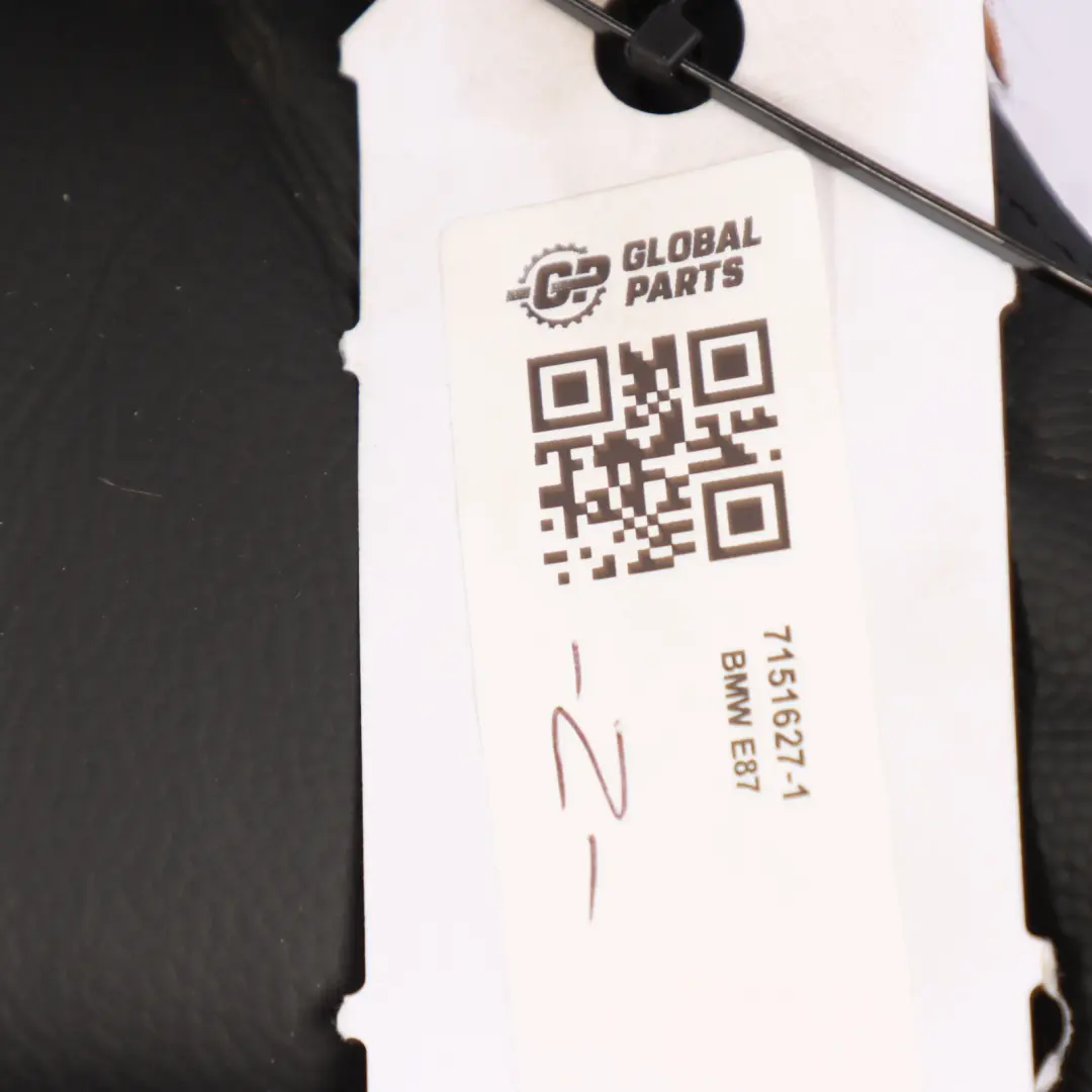 Couch Bench Sofa Leather Boston Black to BMW 1 Series E87 Rear Seat with Part number 7151627 BMW 1 Series E87 Rear Seat Couch Bench Sofa Leather Boston Black - SKU 7151627-1 - Part number 7151627