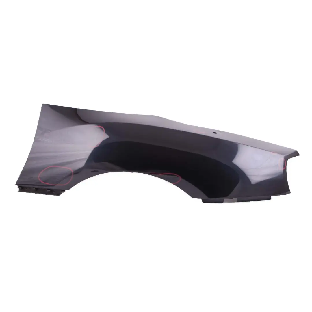 Left N/S Side Panel Wing Fender Carbonschwarz Black - 416 to BMW Z4 E85 Rear with Part number 7151639 BMW Z4 E85 Rear Left N/S Side Panel Wing Fender Carbonschwarz Black - 416 - SKU 7151639-CAR - Part number 7151639