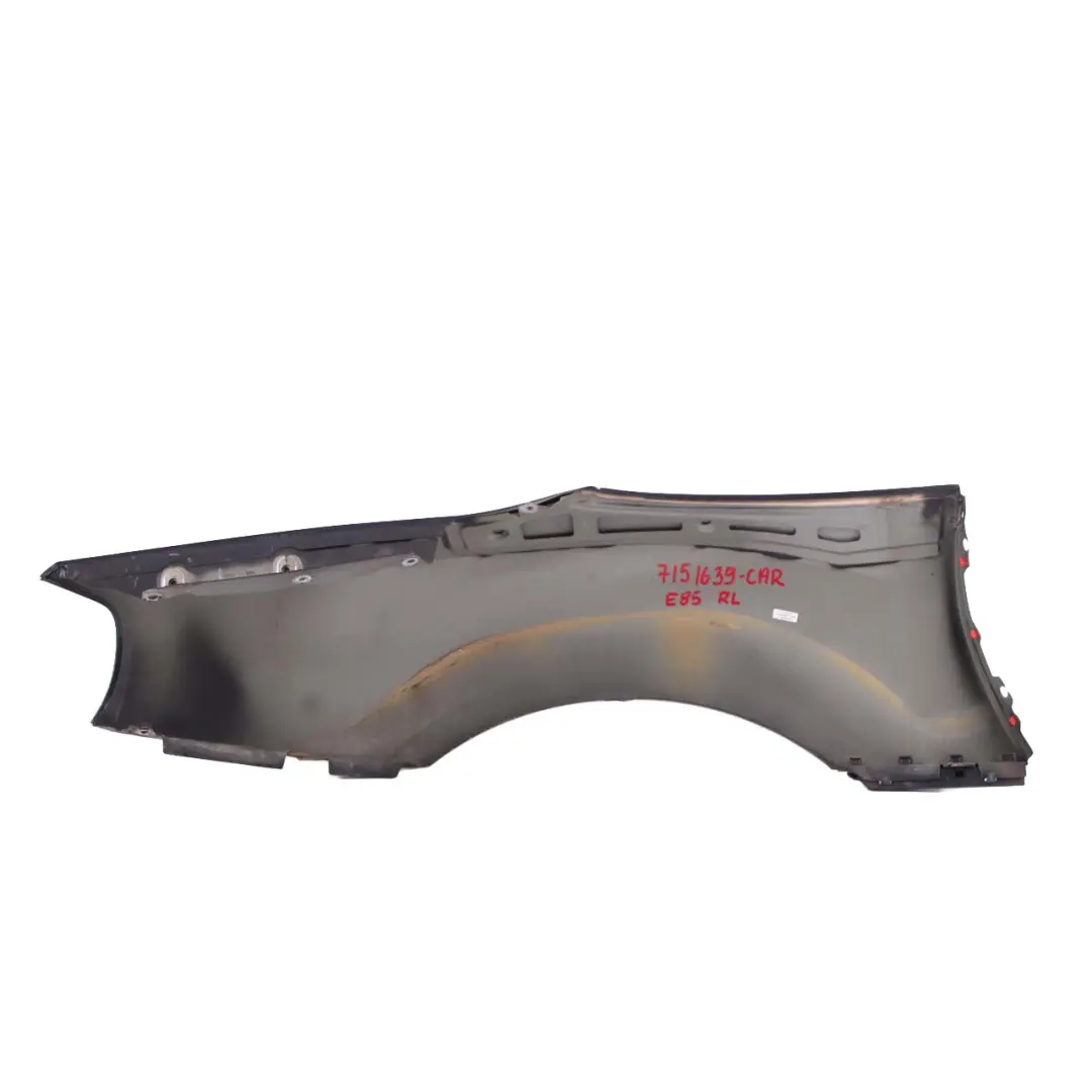 BMW Z4 E85 Rear Left N/S Side Panel Wing Fender Carbonschwarz Black - 416 - SKU 7151639-CAR - Part number 7151639
