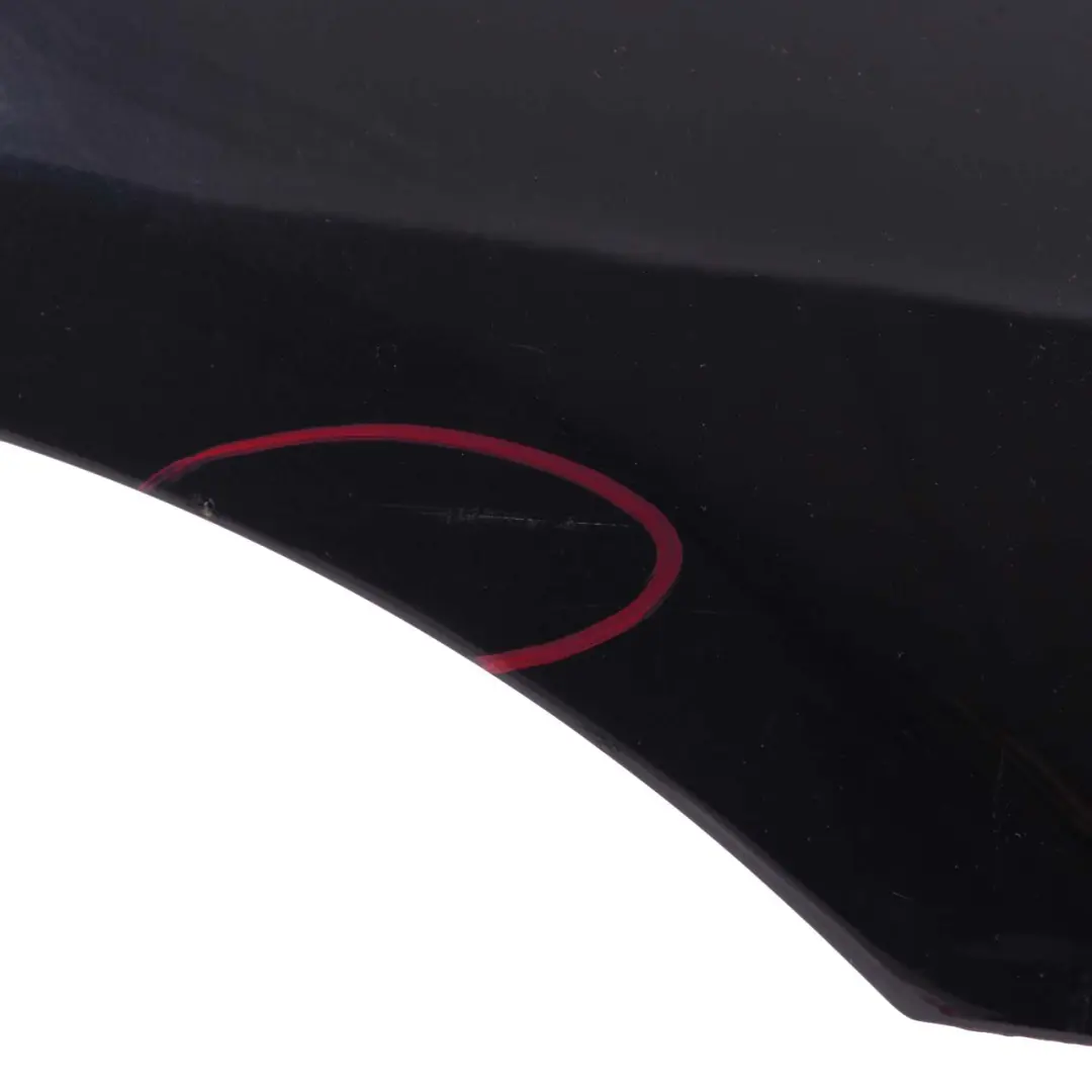 Left N/S Side Panel Wing Fender Carbonschwarz Black - 416 to BMW Z4 E85 Rear with Part number 7151639 BMW Z4 E85 Rear Left N/S Side Panel Wing Fender Carbonschwarz Black - 416 - SKU 7151639-CAR - Part number 7151639