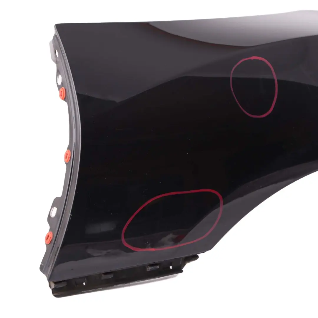 Left N/S Side Panel Wing Fender Carbonschwarz Black - 416 to BMW Z4 E85 Rear with Part number 7151639 BMW Z4 E85 Rear Left N/S Side Panel Wing Fender Carbonschwarz Black - 416 - SKU 7151639-CAR - Part number 7151639
