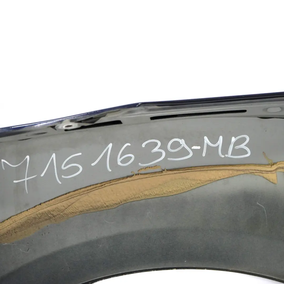 Left N/S Side Panel Wing Fender Monacoblau Blue - A35 to BMW Z4 E85 E86 Rear with Part number 7151639 BMW Z4 E85 E86 Rear Left N/S Side Panel Wing Fender Monacoblau Blue - A35 - SKU 7151639-MB - Part number 7151639