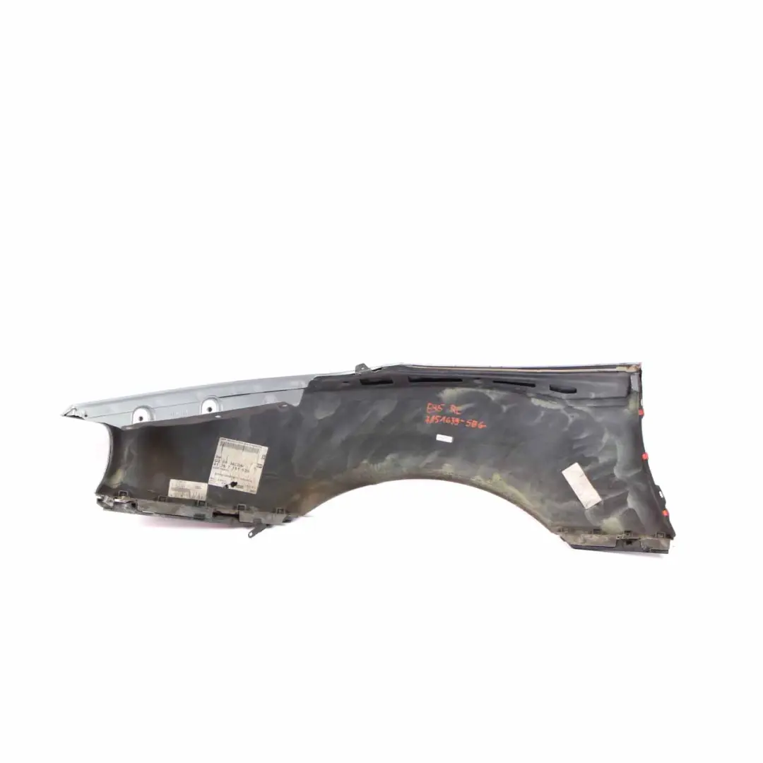 Left N/S Side Panel Wing Fender Silbergrau Silver Grey - A08 to BMW Z4 E85 Rear with Part number 7151639 BMW Z4 E85 Rear Left N/S Side Panel Wing Fender Silbergrau Silver Grey - A08 - SKU 7151639-SBG - Part number 7151639