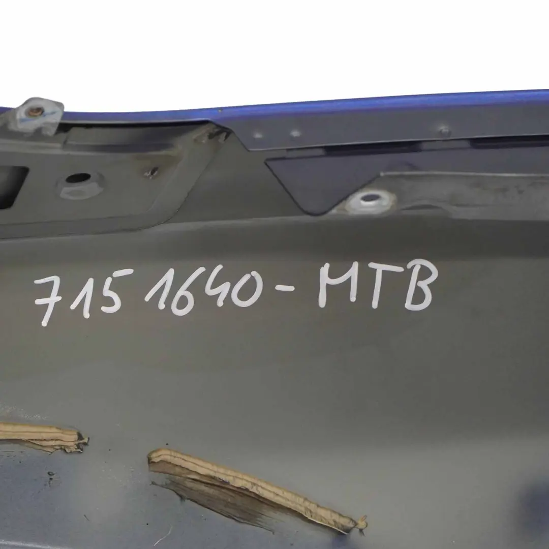 BMW Z4 E85 Seitenflügel hinten rechts Kotflügelverkleidung Montegoblau - A51 - SKU 7151640-MTB - Teilenummer 41357151640