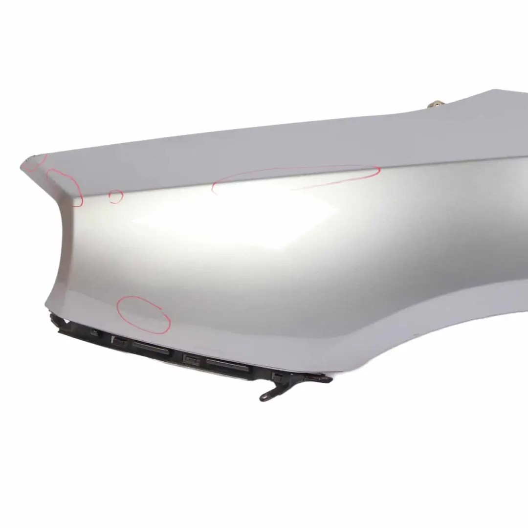BMW Z4 E85 Side Wing Rear Right O/S Fender Panel Silbergrau Silver Grey - A08 - SKU 7151640-SBG - Part number 7151640