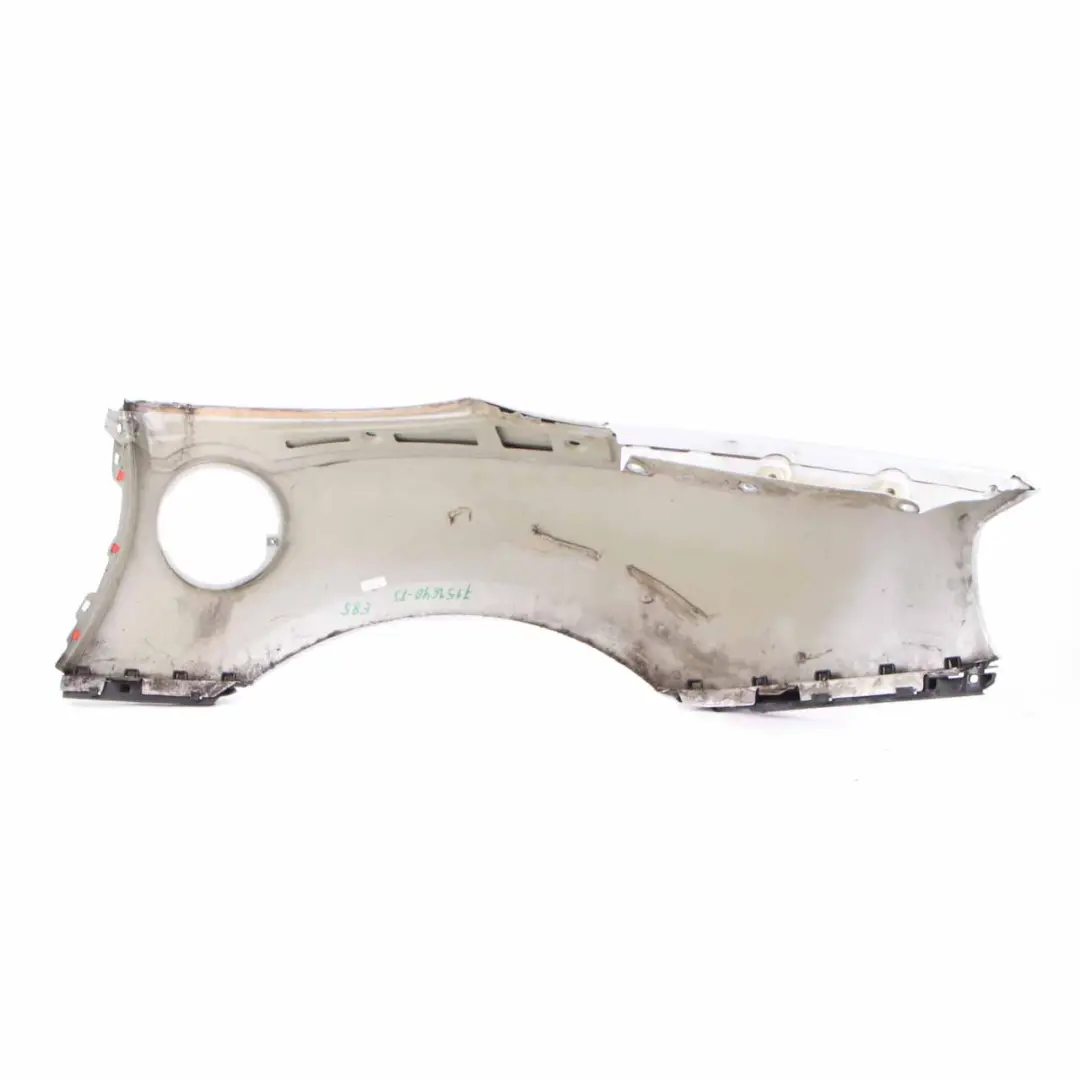 Side Wing Panel Rear Right O/S Fender Cover Titansilber Silver - 354 to BMW Z4 E85 with Part number 7151640 BMW Z4 E85 Side Wing Panel Rear Right O/S Fender Cover Titansilber Silver - 354 - SKU 7151640-TS - Part number 7151640