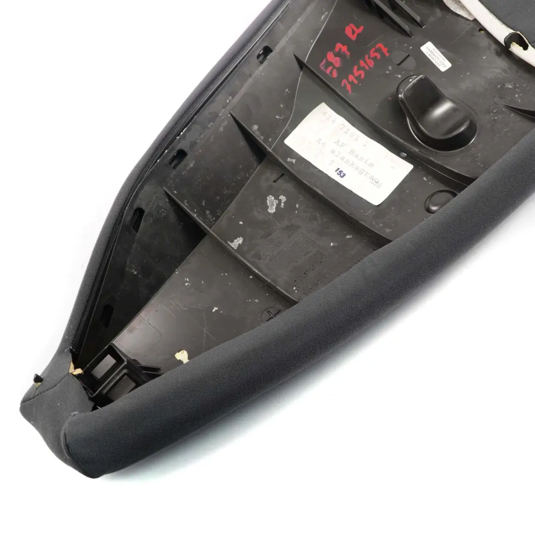 Asiento Trasero Izquierdo Lateral Embellecedor Gris Alaska para BMW E87 con número de pieza 7151657 BMW E87 Asiento Trasero Izquierdo Lateral Embellecedor Gris Alaska - SKU 7151657 - Número de pieza 7151657