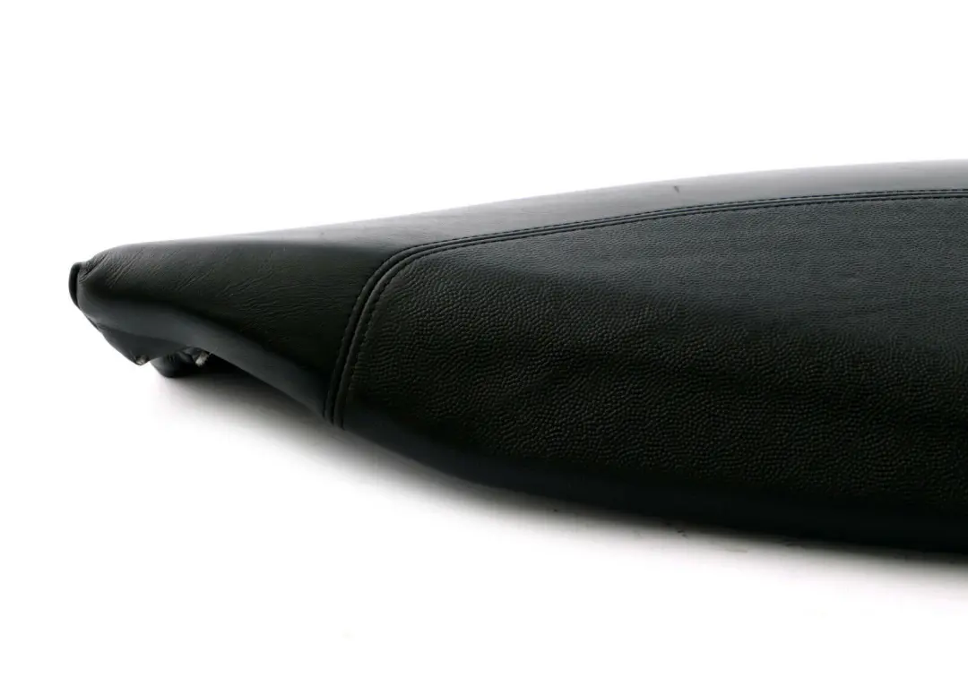 BMW E87 Sedile posteriore sinistro Pannello laterale laterale in pelle nera - SKU 7151667 - Numero di parte 7151667
