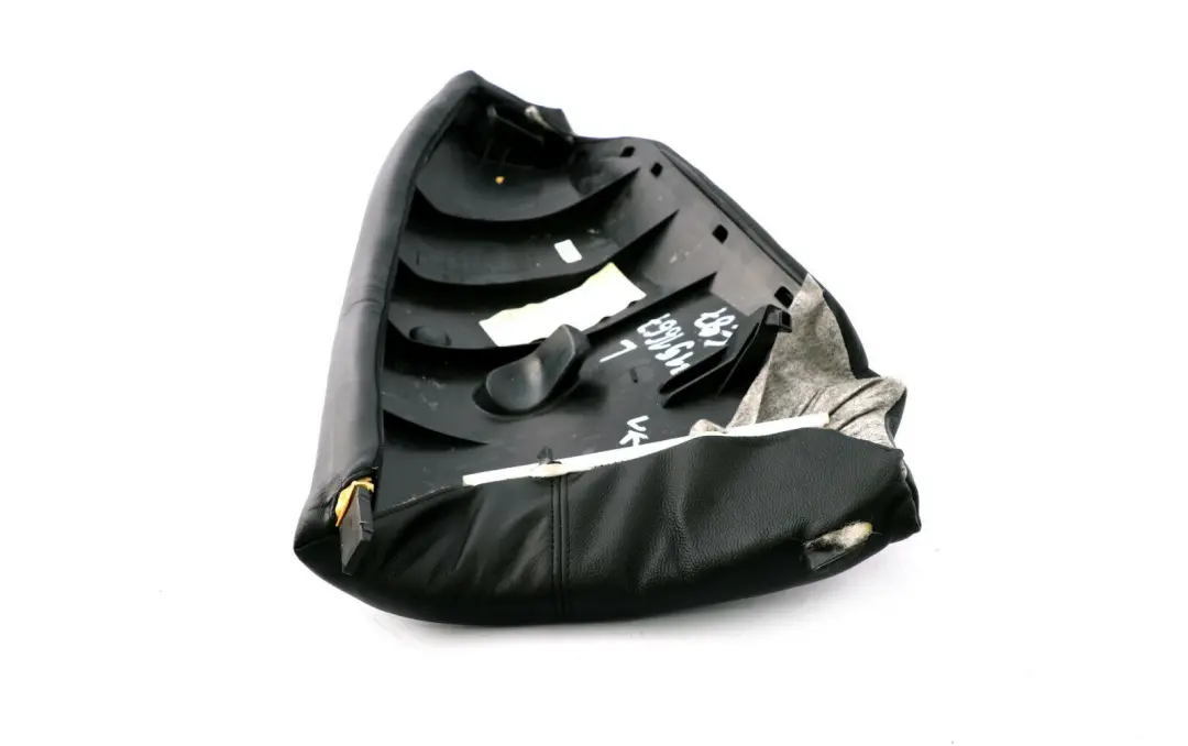 BMW 1 Series E87 Rear Seat Left N/S Side Lateral Trim Panel Black Leather - SKU 7151667 - Part number 7151667