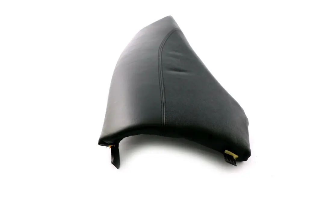 BMW E87 Asiento Trasero Derecho Lateral Panel De Ajuste Cuero Negro - SKU 7151668 - Número de pieza 7118682
