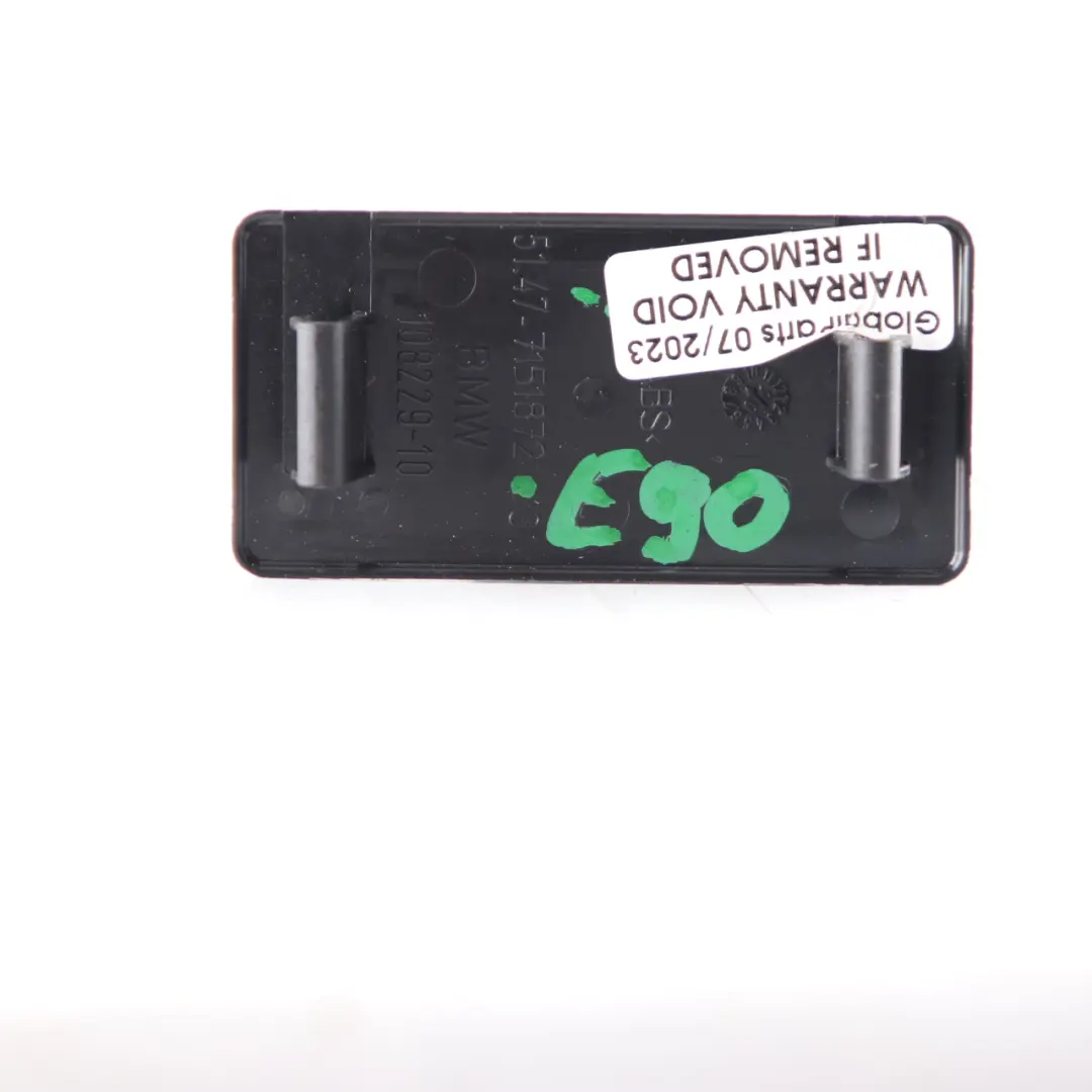 Warning Triangle First Aid Kit Trim Cover Cap to BMW E81 E87 E91 with Part number 7151872 BMW E81 E87 E91 Warning Triangle First Aid Kit Trim Cover Cap - SKU 7151872 - Part number 7151872