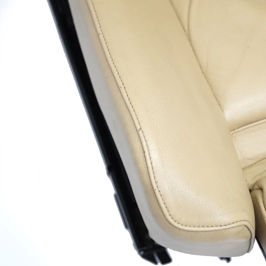 BMW E60 E61 Fotel Lewy Przedni Podgrzewany Sportowy Beżowy Skórzany Dakota - SKU 7152076-2 - Numer Części 7152076